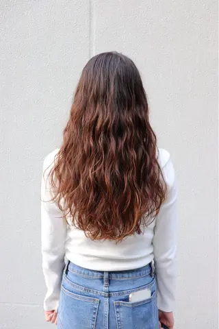 ロング パーマ 似合わせカット /パーマ岡本淳平のヘアスタイル