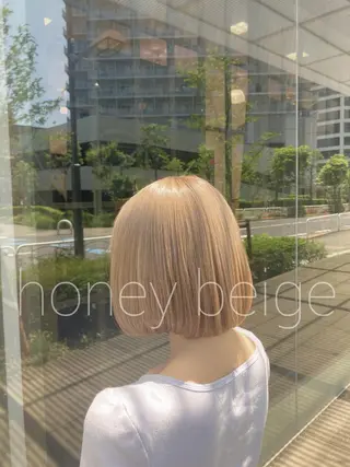 ショート カラー 🌟東銀座マンツーマ ン🌟タカナシのヘアスタイル