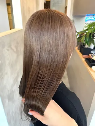 ロング カラー Yuka /ツヤカラー✨のヘアスタイル