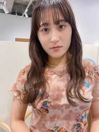 ロング uyu所属・♡MISA /uyu♡のヘアスタイル