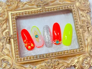 ネイル マジック ミラーのネイルデザイン