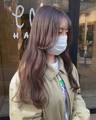 ロング カラー 柔らかいcolor 🌿harukaのヘアスタイル