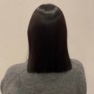 ミディアム 森本 聖菜のヘアスタイル