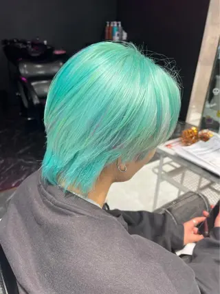 ショート カラー パーマ メンズ メンズ特化モテヘア 🌙Nanakaのヘアスタイル