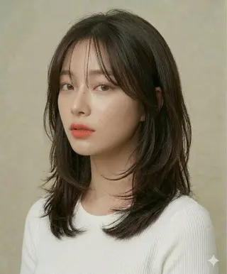 ミディアム ミディアムモデル 募集中/村上廉のヘアスタイル