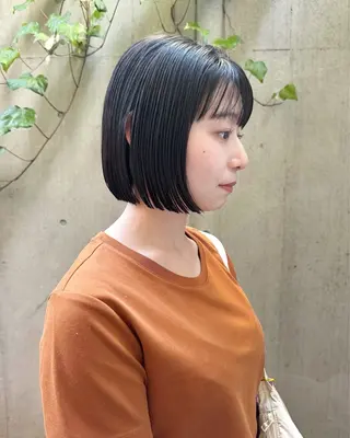 ショート カラー ボブ/ショート 吉田竣のヘアスタイル