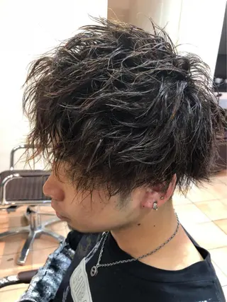 パーマ est  店長 ✂︎高橋✂︎のヘアスタイル