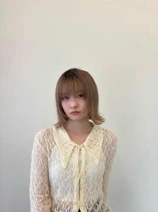 ミディアム Koya ショート/ボブのヘアスタイル