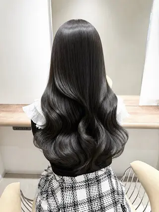 ロング カラー ♡Yoshino♡ 色っぽトレンドヘアのヘアスタイル