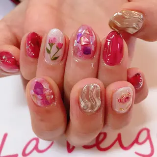 ネイル La neige* yuki 🐩🌙のネイルデザイン