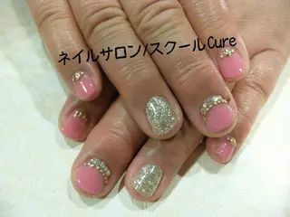 ショート ネイル ネイルサロン Cureのネイルデザイン