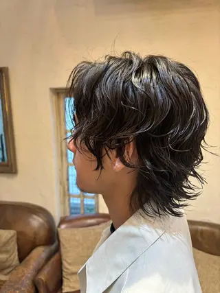 パーマ 小山 奈津のヘアスタイル
