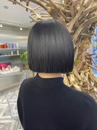 ミディアム カラー risa 。のヘアスタイル