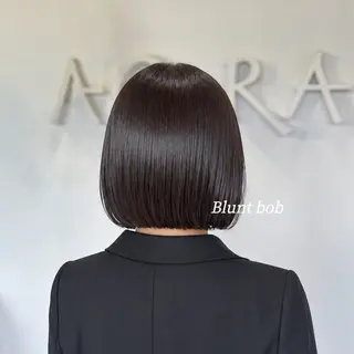 ショート HONOKA/矯正/ ボブ/艶感カラーのヘアスタイル