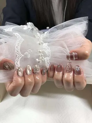 ミディアム カラー YING Nail🐶のネイルデザイン