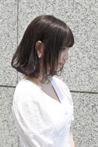 ミディアム 松田 光雄のヘアスタイル