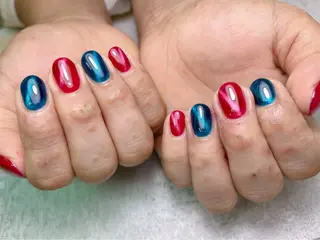 ネイル lucky nail 歌舞伎町のネイルデザイン