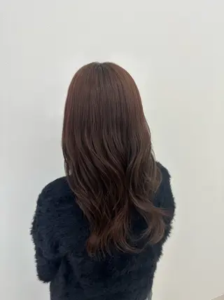 セミロング 市川 栖々子のヘアスタイル