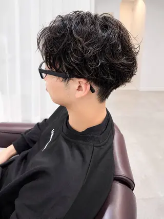 ショート パーマ メンズ 中原由貴 /WILLOW京橋のヘアスタイル