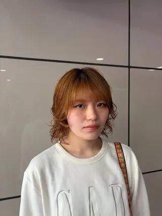 ミディアム 久野紗愛 【髪質改善　艶髪】のヘアスタイル