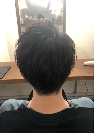 メンズ 透明感カラー/ ブリーチ無し/RYOのヘアスタイル