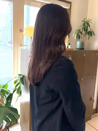 ロング 似合わせヘア🤎透明 感カラー🤎MIKAのヘアスタイル