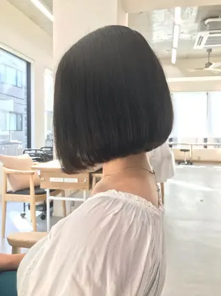ミディアム 艶髪ショートの匠✂️ 錦糸町佐藤店長のヘアスタイル