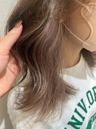 ミディアム カラー 京都着物レンタル　なごみの輪所属・京都着物レンタル なごみの輪のヘアスタイル