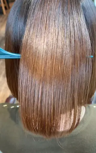 ミディアム *くせ毛に特化* 【yun】のヘアスタイル