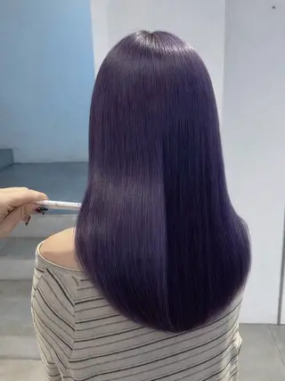 ミディアム カラー レディースカット /カラー🎀おぐりンのヘアスタイル