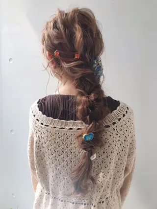 ロング ヘアアレンジ non .のヘアスタイル