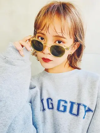 ミディアム お気に入り数2.3万 🏆SHO🏆のヘアスタイル