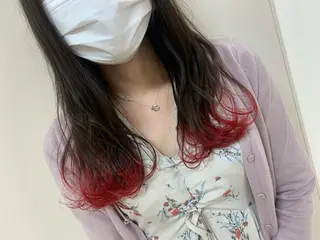 ロング カラー ヘアアレンジ 【Sweep】おじま のぞみのヘアスタイル