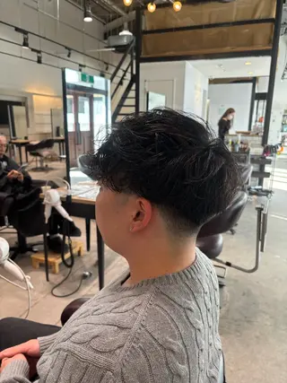 メンズ GRANDEUR/似 合わせ/ケラスターゼのヘアスタイル