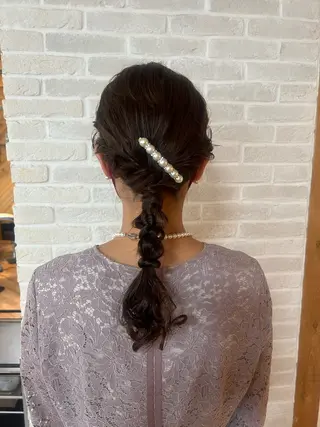 ロング ヘアアレンジ Topstylist YUKIのヘアスタイル