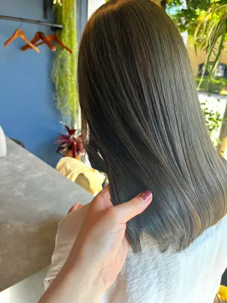ミディアム カラー 似合わせカット Rinka🌻のヘアスタイル