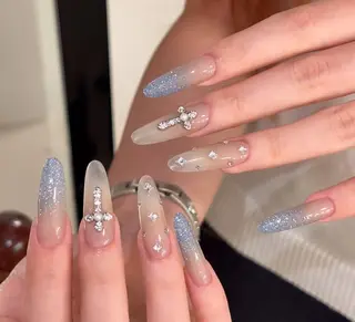 ネイル By moonネイル 🌷ワンホン/韓国風のネイルデザイン