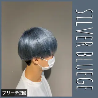 ショート カラー メンズ 橋本 琉磨のヘアスタイル