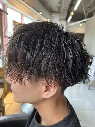 パーマ メンズ パーマ特化美容師 茂木広幸のヘアスタイル