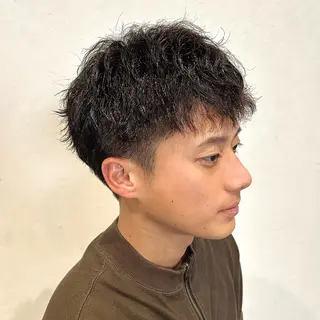 パーマ メンズ 🍒中川葵久美🍒 レイヤー/メンズのヘアスタイル