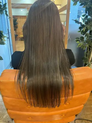 ロング ⚪️髪質改善 縮毛 店長 コウ⚪️のヘアスタイル