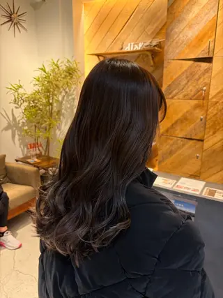 セミロング 悠良/平塚店 似合わせ/カラーのヘアスタイル