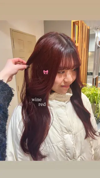 ロング カラー ai🎀中目黒美容室 /暖色×ガーリーのヘアスタイル