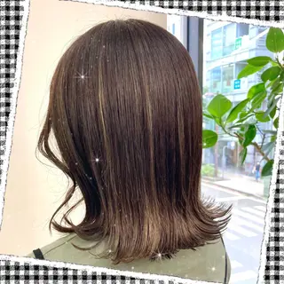 カラー 🎀オタク美容師艶髪 カラーERINA🎀のヘアスタイル