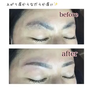 ショート ミディアム セミロング ロング カラー パーマ ヘアアレンジ ネイル マツエク・マツパ 眉毛サロン DUAL 恵比寿の眉毛・アイブロウイメージ