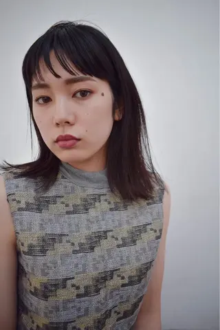 ミディアム カラー パーマ ヘアアレンジ メンズ キッズ ネイル マツエク・マツパ EnBlesS西宮 マンツーマン神道有基のヘアスタイル