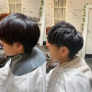 メンズ 北生駒☆カットが得意 鎌田フミヤのヘアスタイル