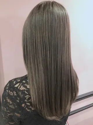 ロング カラー ✨髪質改善縮毛矯正✨ 宇田川修平のヘアスタイル