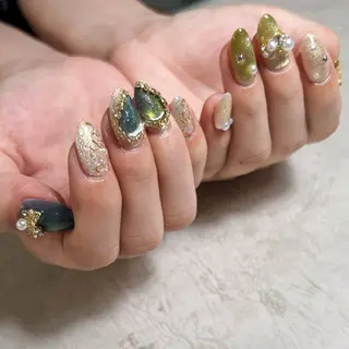 ネイル muum_nail 新宿2分 三丁目1分のネイルデザイン