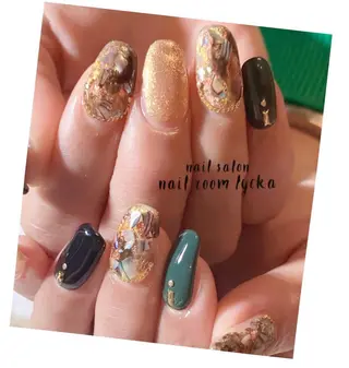 ネイル ﾈｲﾙﾙｰﾑﾘｯｶ 𝐦𝐚𝐲𝐮のネイルデザイン